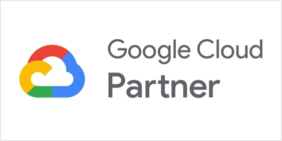 Логотип Делового Партнера Google Cloud - Облако Партнера Google